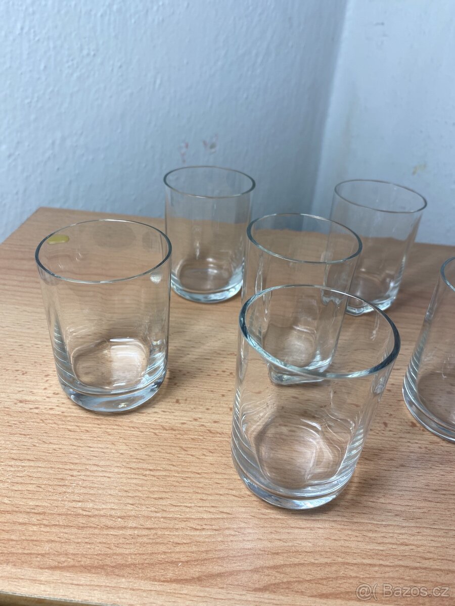 Starožitné skleničky 6 ks - 3