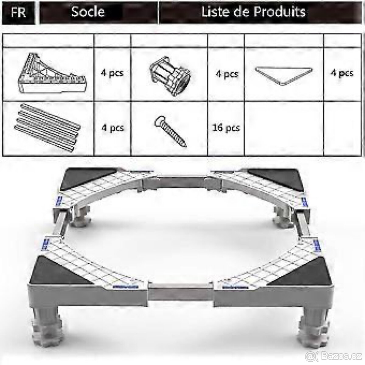 Stojan pod pračku/sušičku/lednici 300 kg - 3