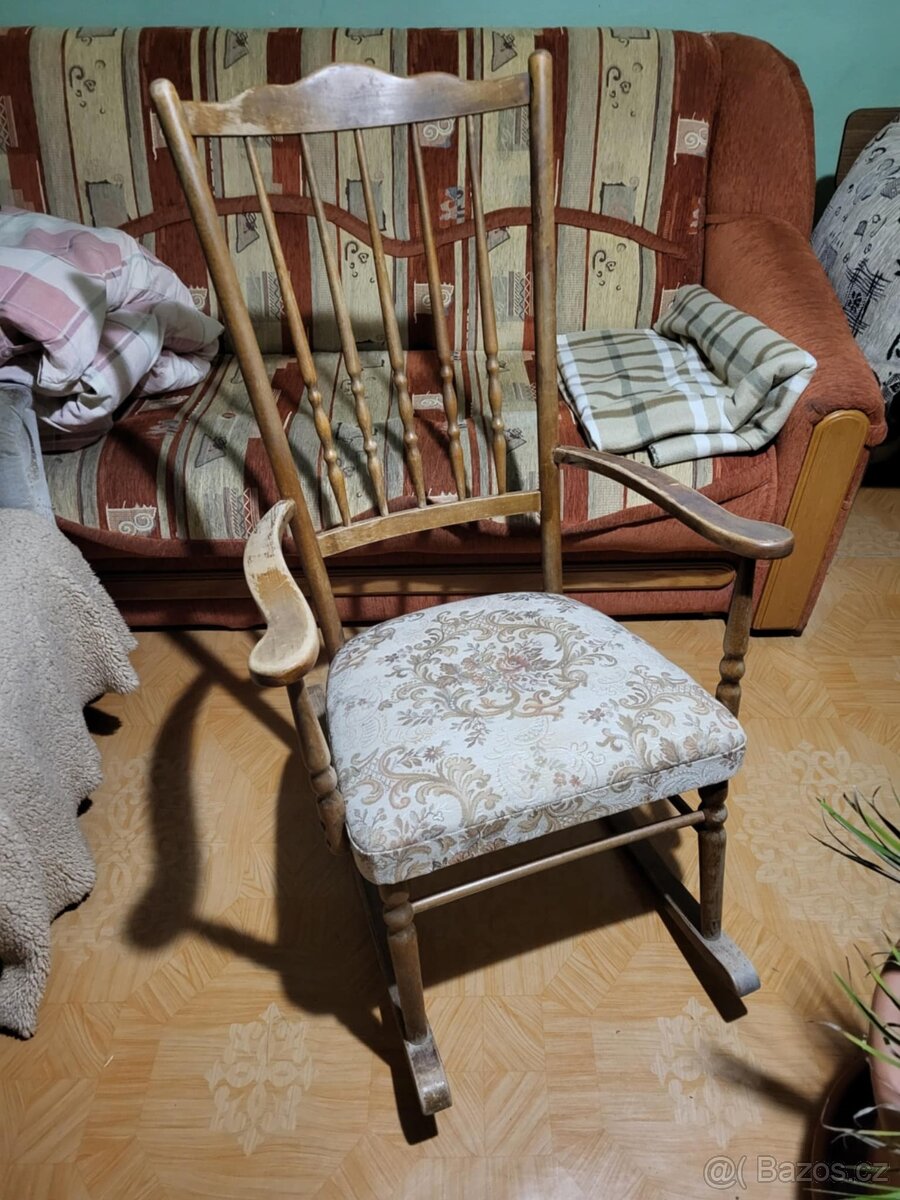 Vintage houpací křeslo - 3