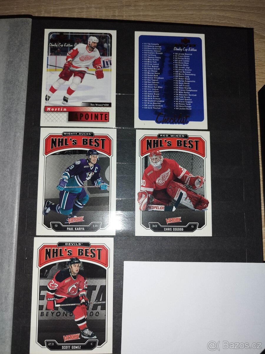 Hokejové kartičky Victory a MVP - 3