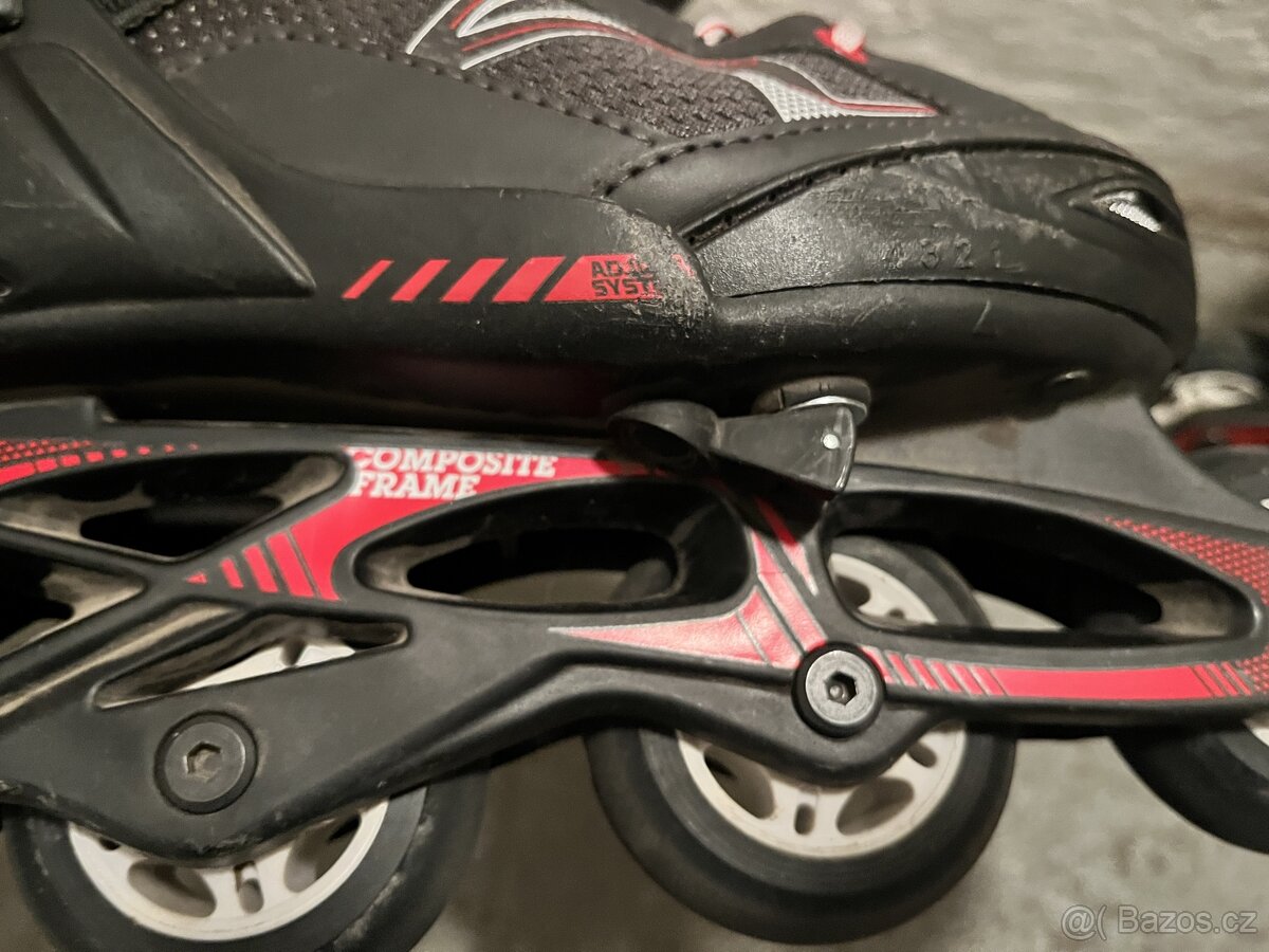 Detské kolečkové brusle vel. 35-38 - 3
