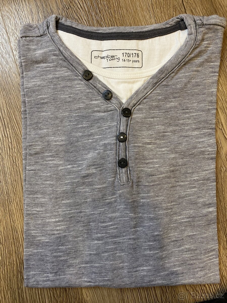 Chlapecká trička dl., kr. rukáv - 3