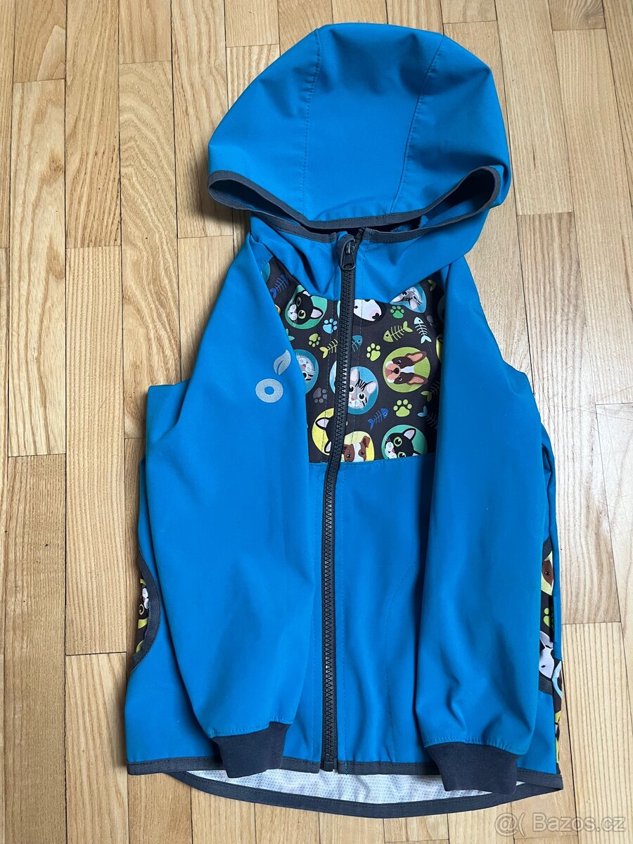 UNUO softshellová bunda bez zateplení 98/104 - 3