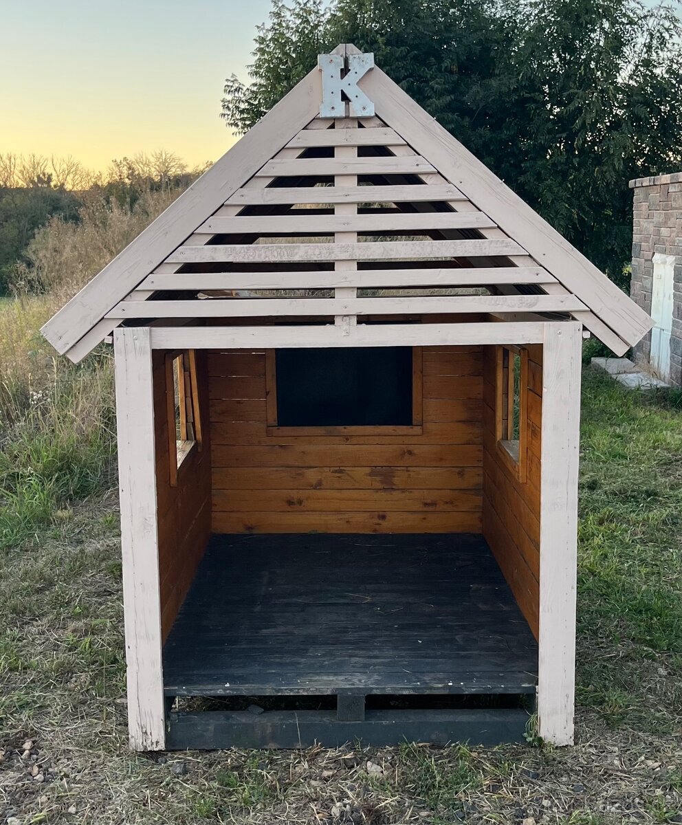 Dětský dřevěný domeček - 3