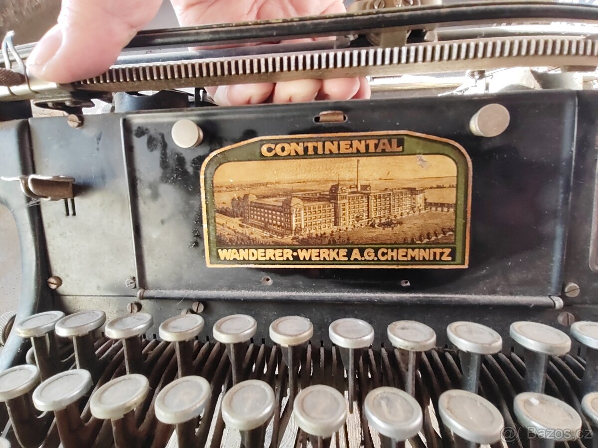 Psací stroj CONTINENTAL - 3