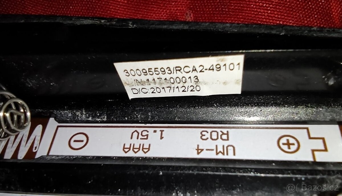 dálkový ovladač k TV GoGEN, model RCA2-49101 - 3