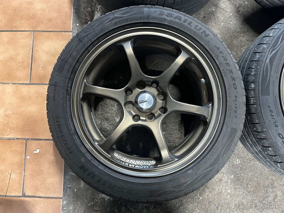 Alu kola Advan racing 4x100 R15 - 3