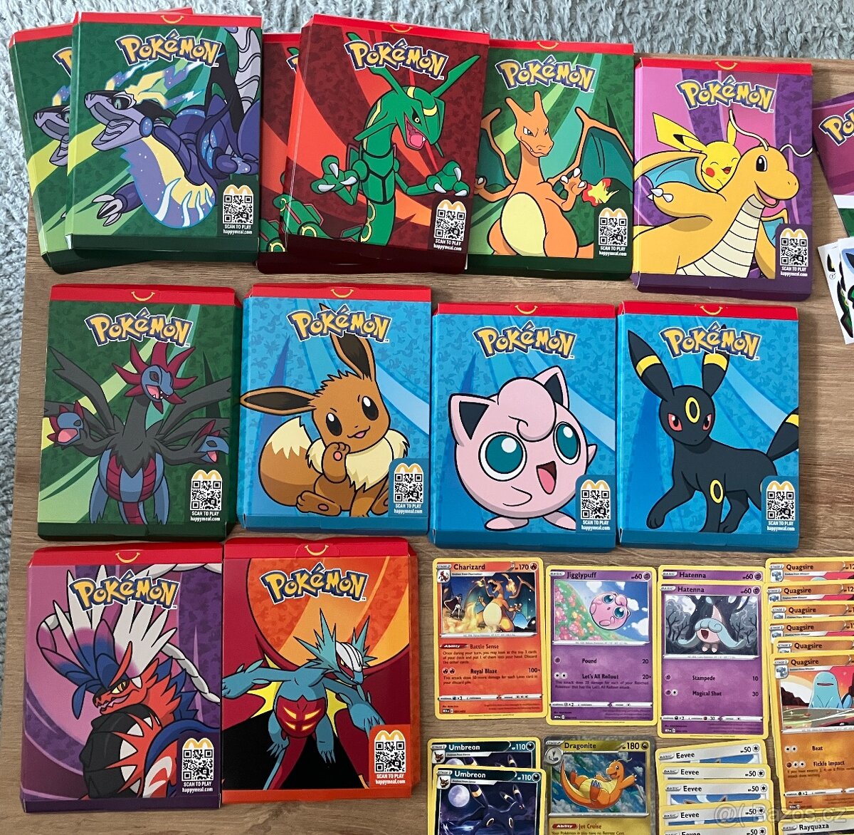 Pokemon předměty z McDonald's Dragon Discovery - 3