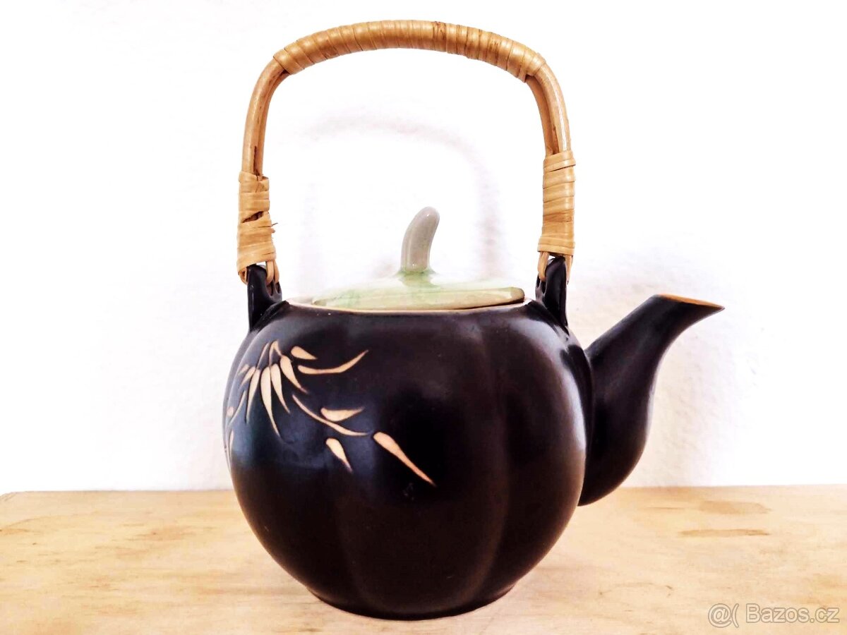 NA PRODEJ HEZKA KONVICKA NA CAJ S BAMBUSOVYM MOTIVEM - 3