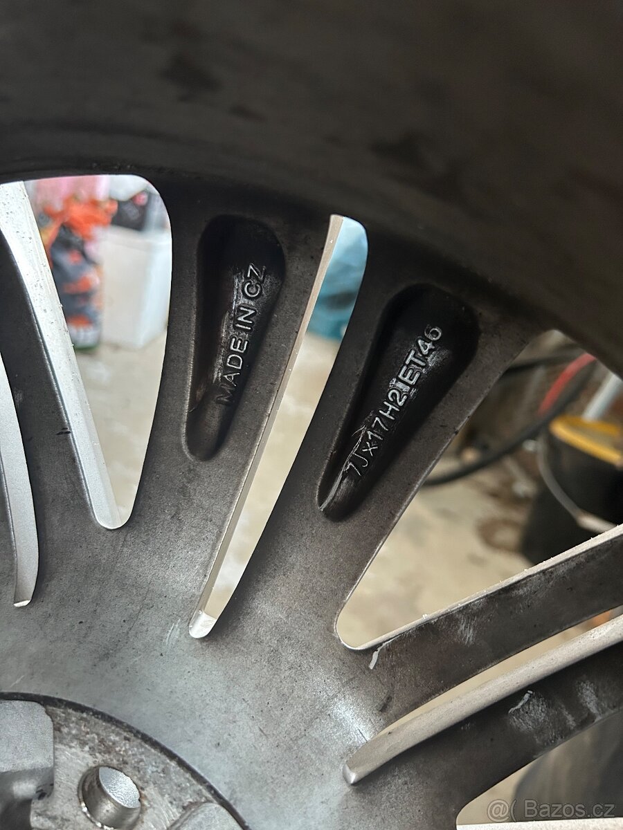 ALU 5x100r17-letní sada - 3