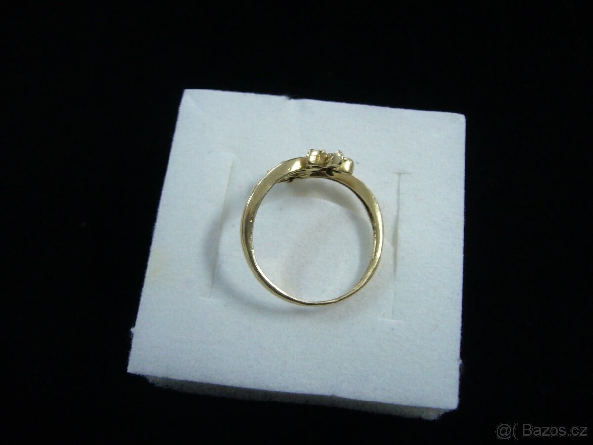 ZLATÝ PRSTEN-14K - 3