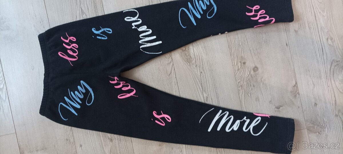 Zateplené legíny vel 152 - 3