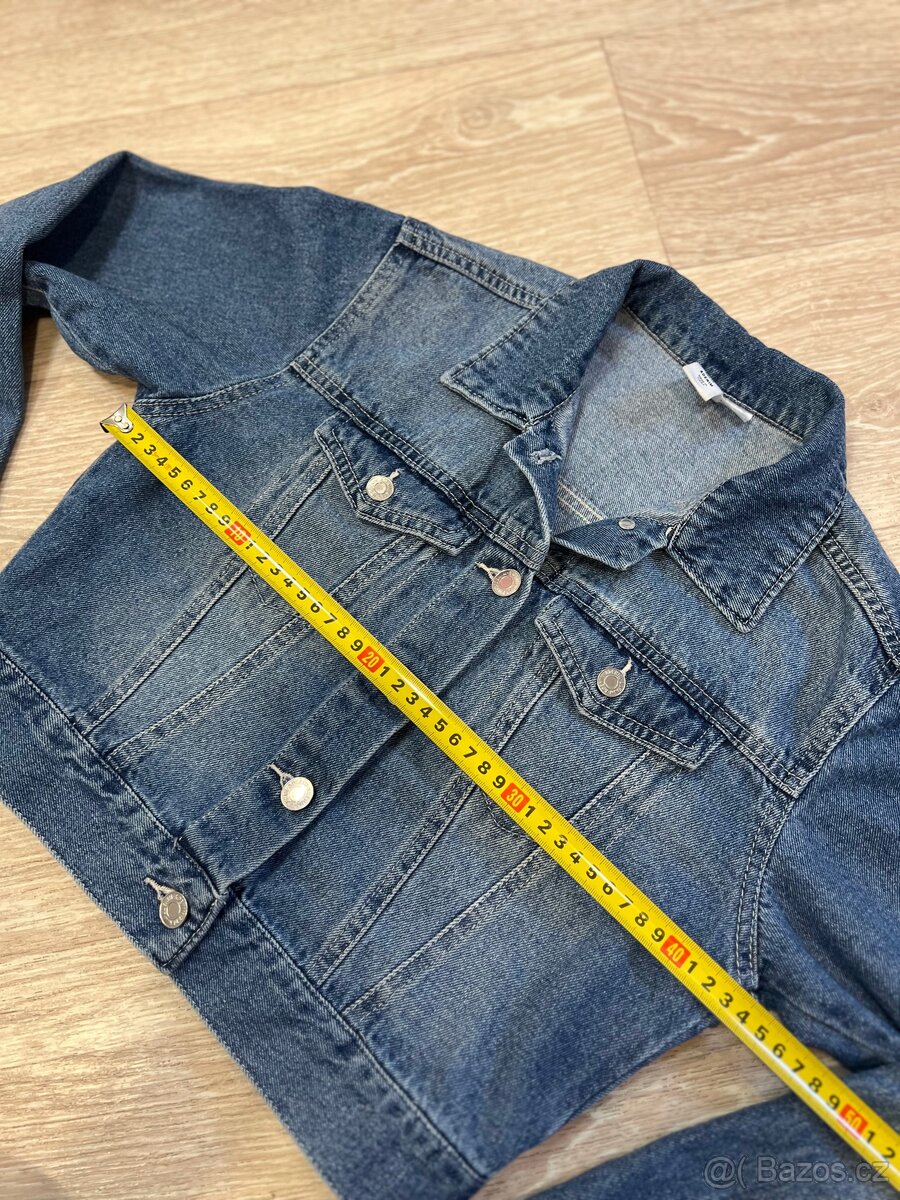 Riflová bunda 158 H&M Mickey - 3