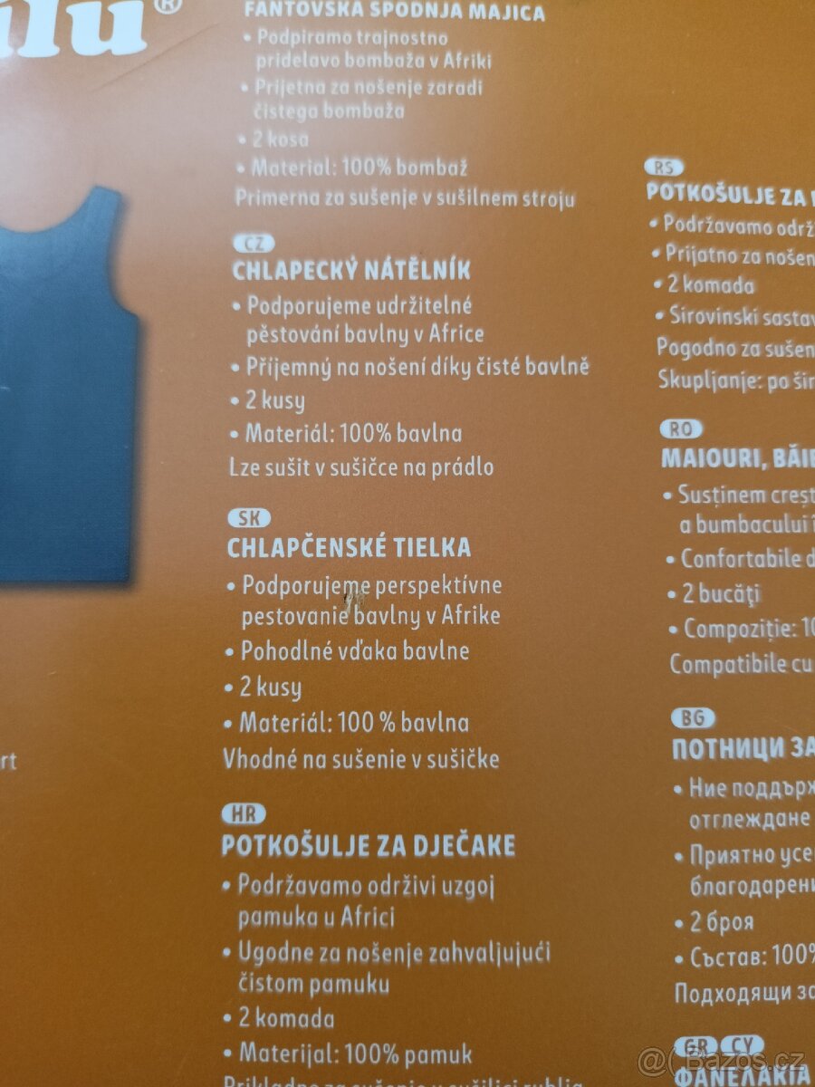 Trička a nátělníky - 3