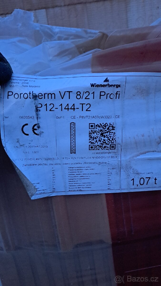 Věncovky Porotherm 8/21 - 3