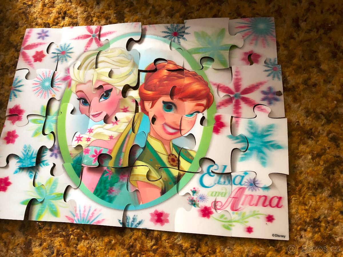 Disney Frozen 3D Puzzle 4 x 24 - 3