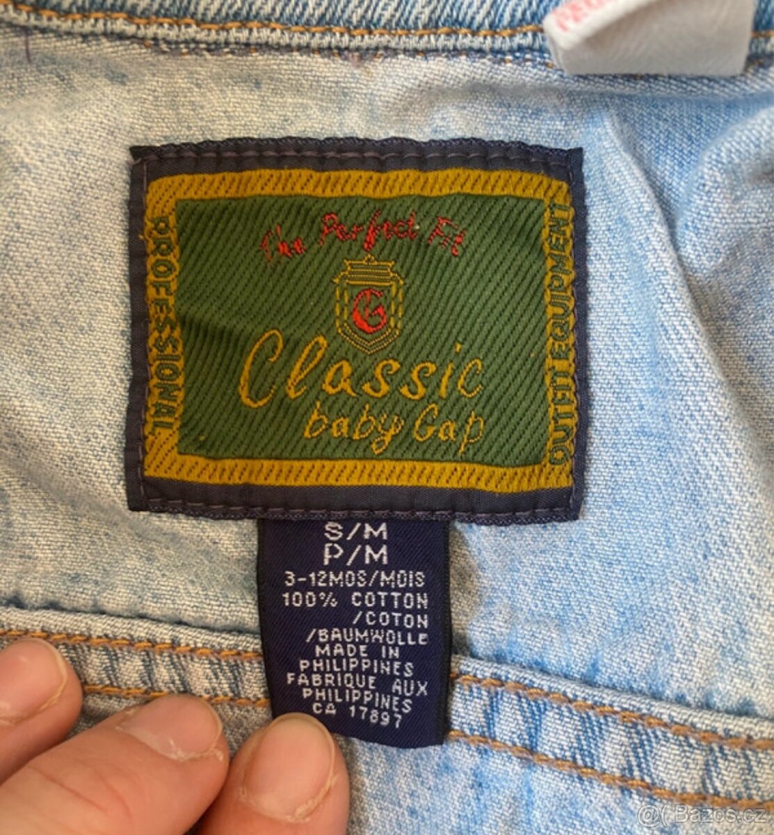 Džínová bunda Baby Gap vel. 12 měsíců - 3