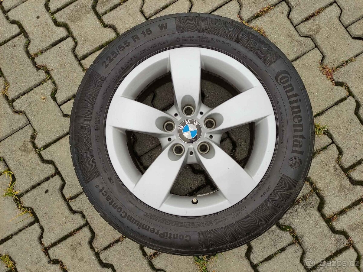 ALU LITÁ KOLA BMW 16" 225/55/16, 5x120, OE: 6777345 - 3