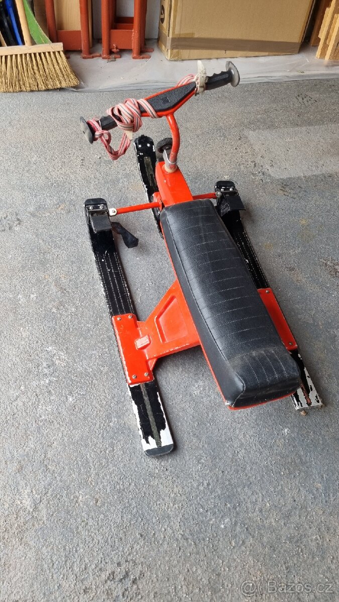 Kovové retro ruské saně - 3