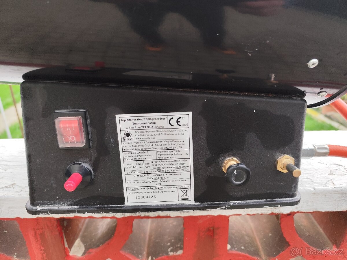 Plynové topidlo Meva - 3