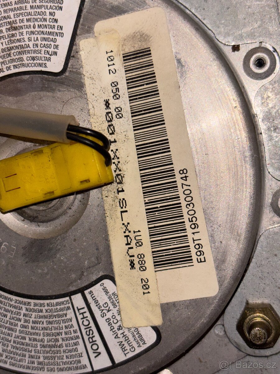 Airbagy Škoda Octavia 1 - 3