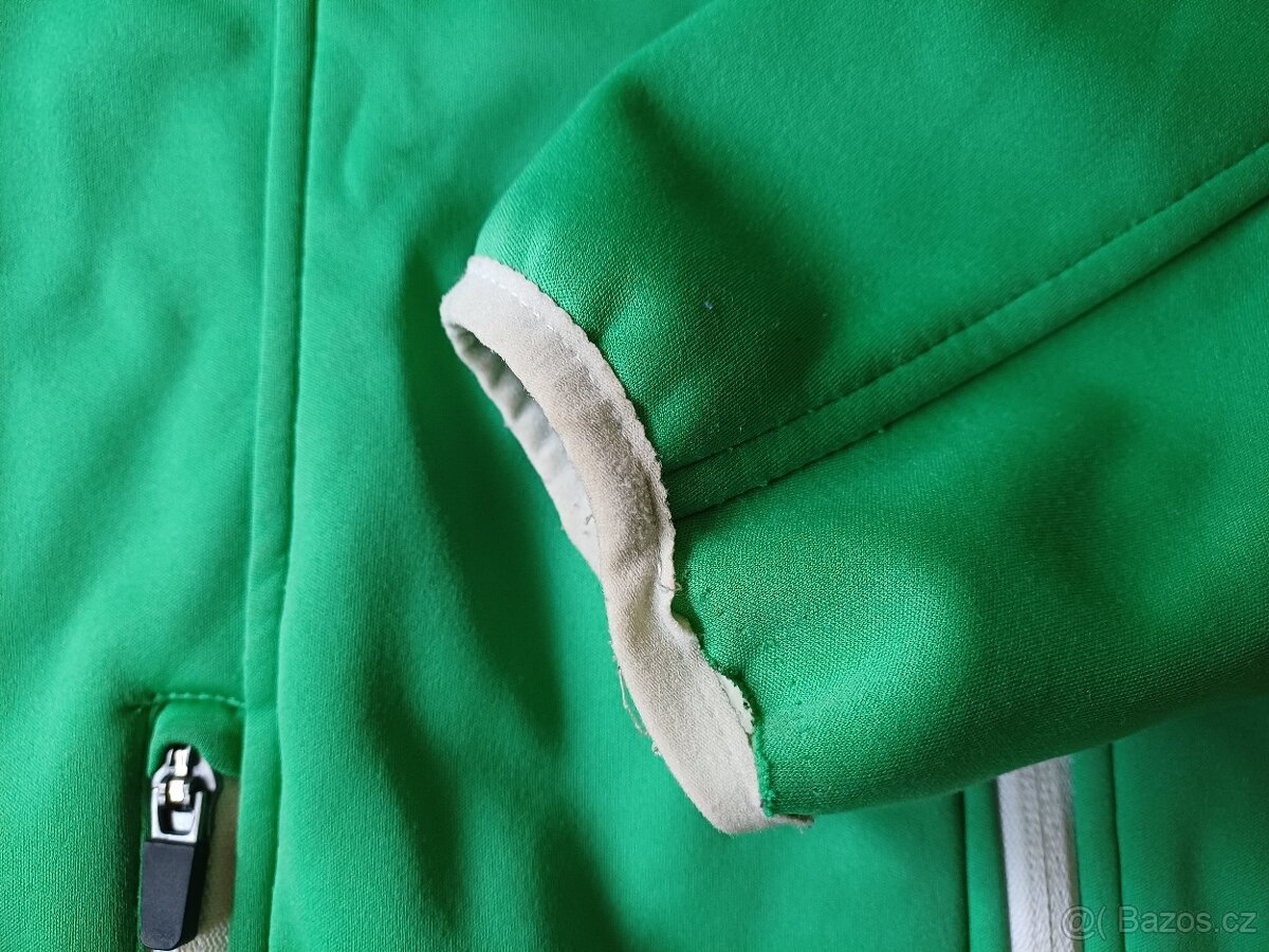 Zelená softshell bunda, vel.S, 164/170 - 3