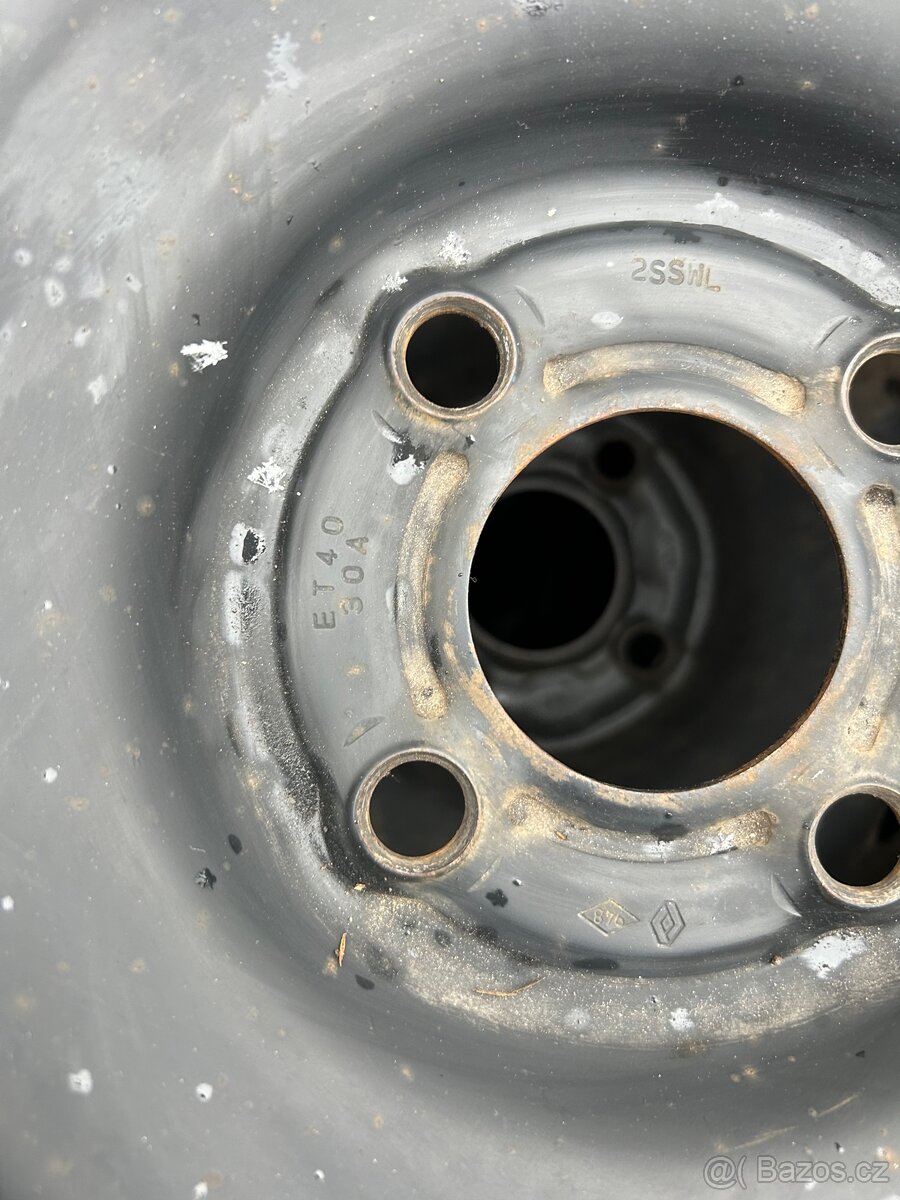 DISKY PLECHOVE R15 RENAULT - 3