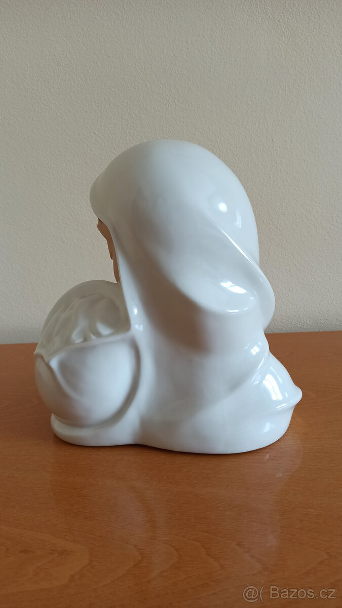 Porcelánová soška Madona s dítětem – Pirken-Hammer - 3