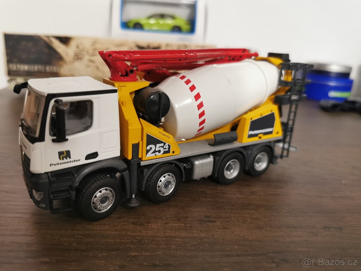 Modely nákladných áut 1:50 mercedes, scania, volvo - 3