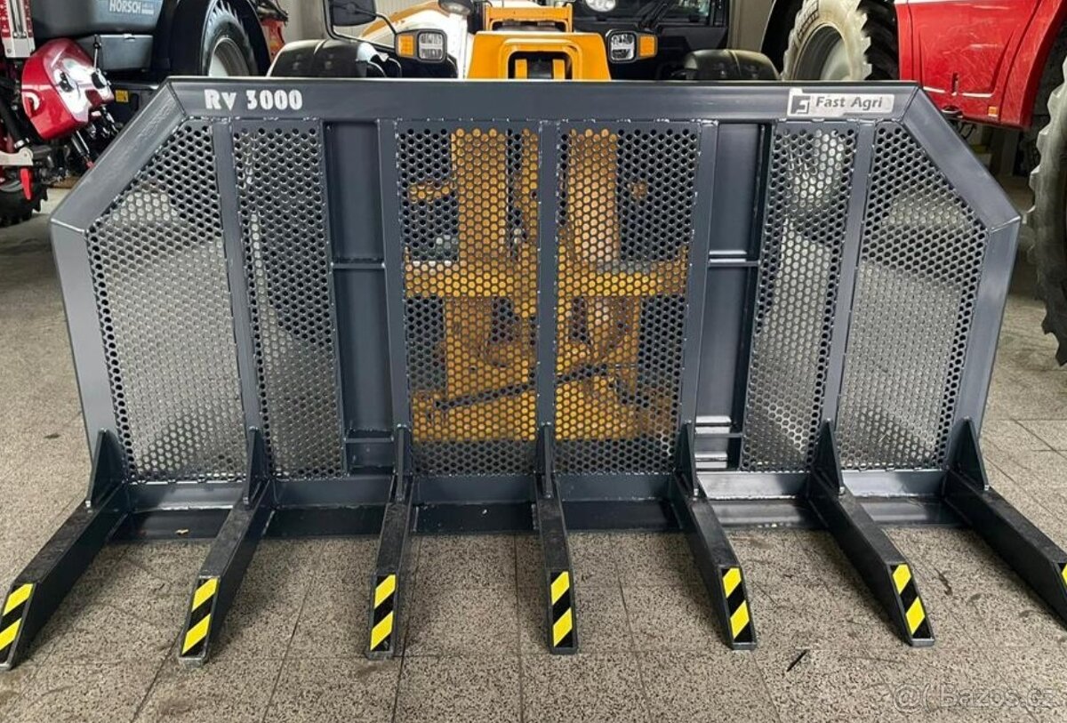 Rozhrnovací vidle pro JCB (rozhrnovač) siláž-senáž - 3