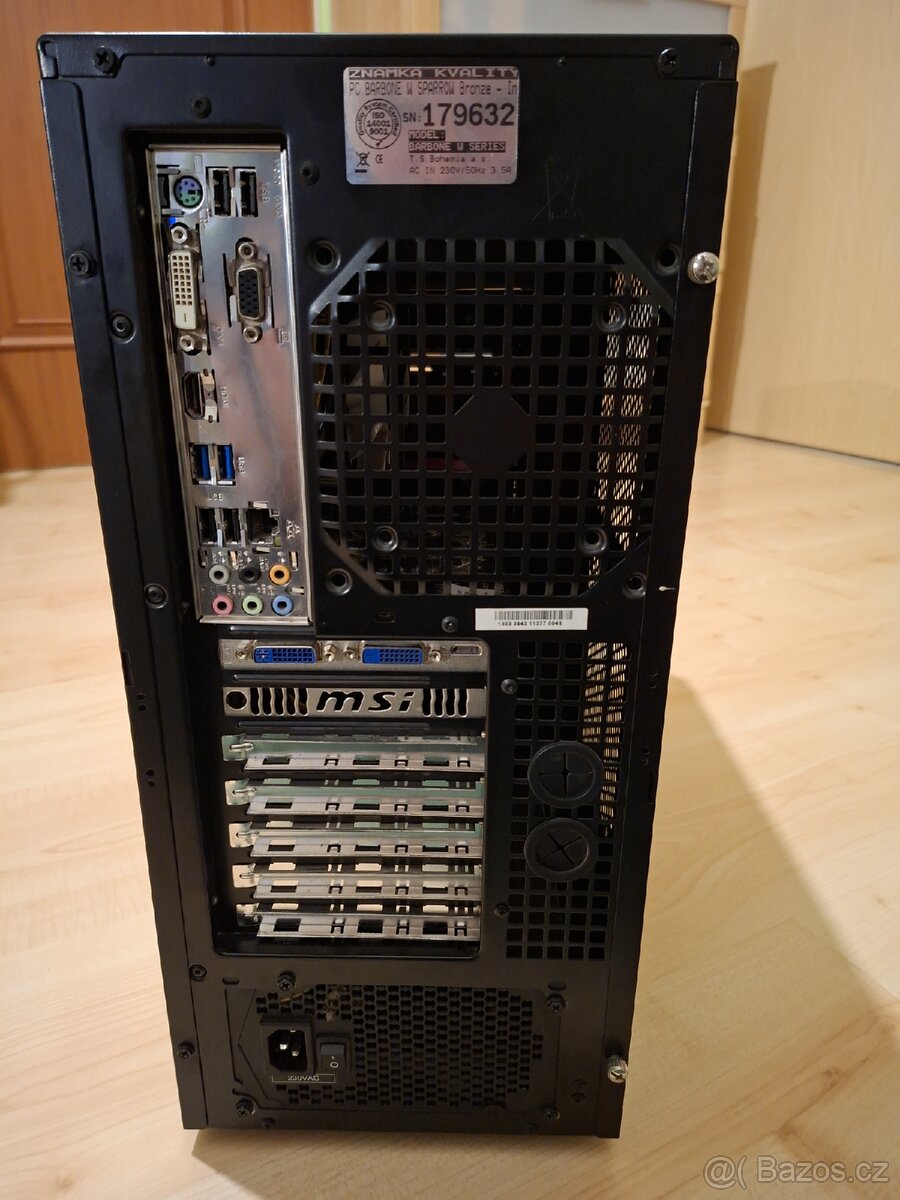 Herní PC Intel i5 , 12GB RAM, 240GB SSD, Nvidia GTX 650 Ti - 3