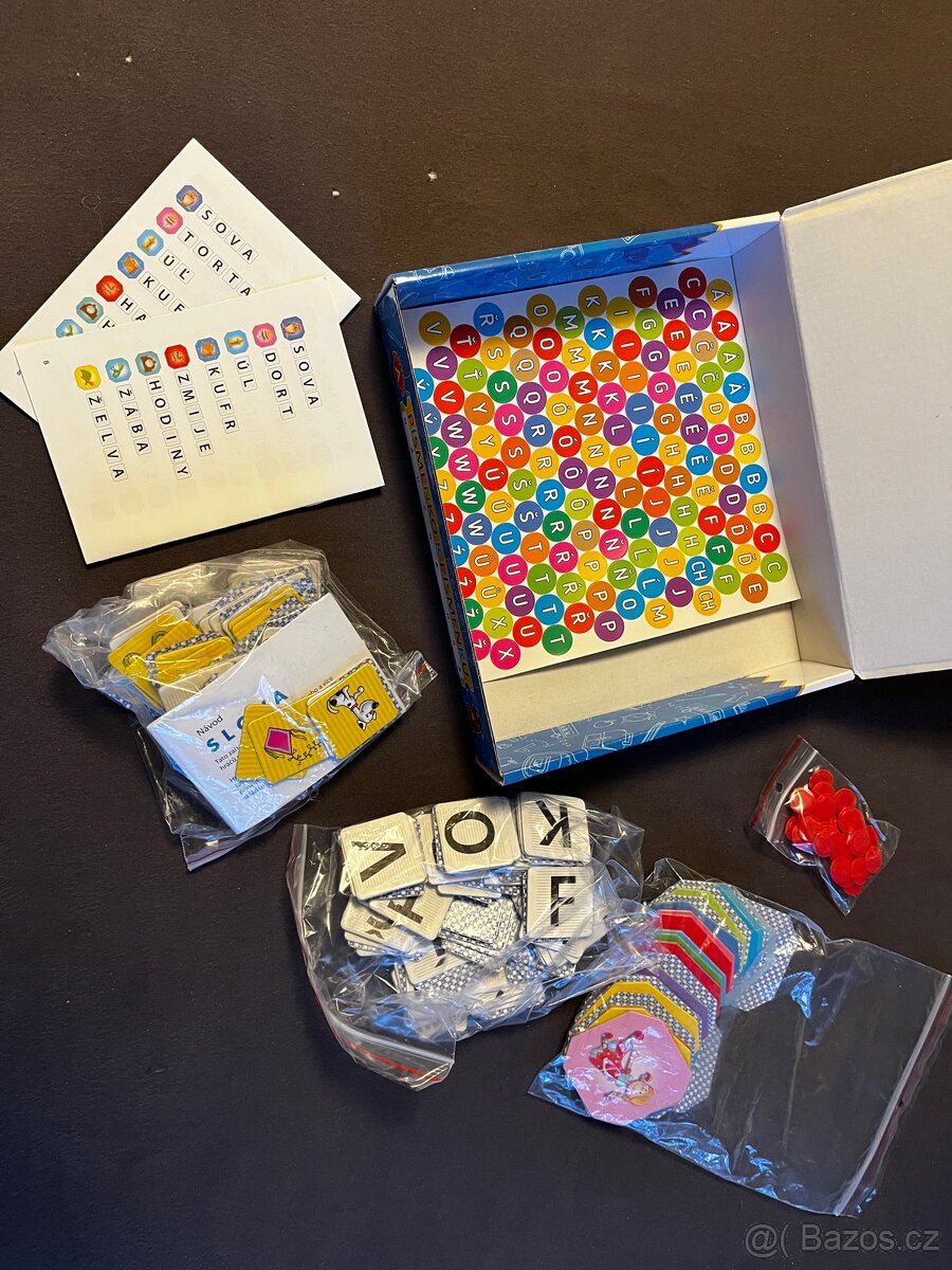 Písmenko k písmenku - společenská hra - 3