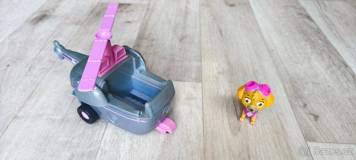Originál Paw Patrol/Tlapková patrola tryskáč/vrtulník Skye - 3