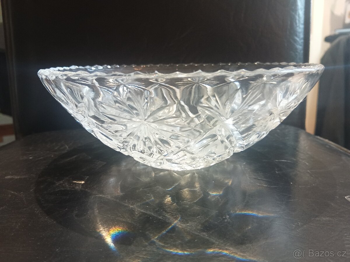 Křišťálové misky, vázy, - 3
