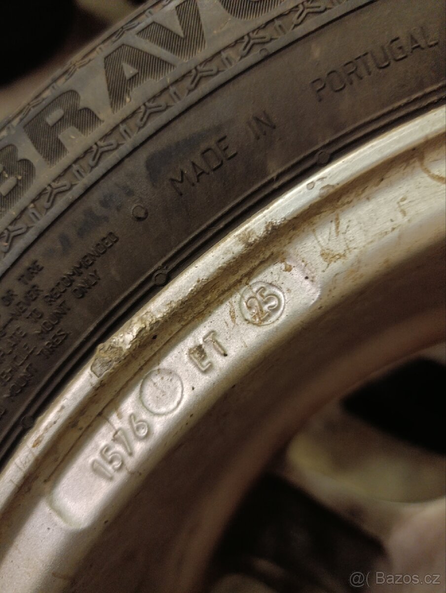 Alu kola 4x100 r15 vw passat b4 - 3