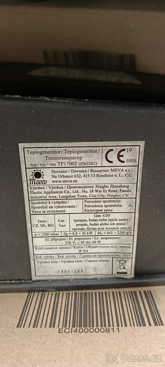Meva - teplo generátor - 3