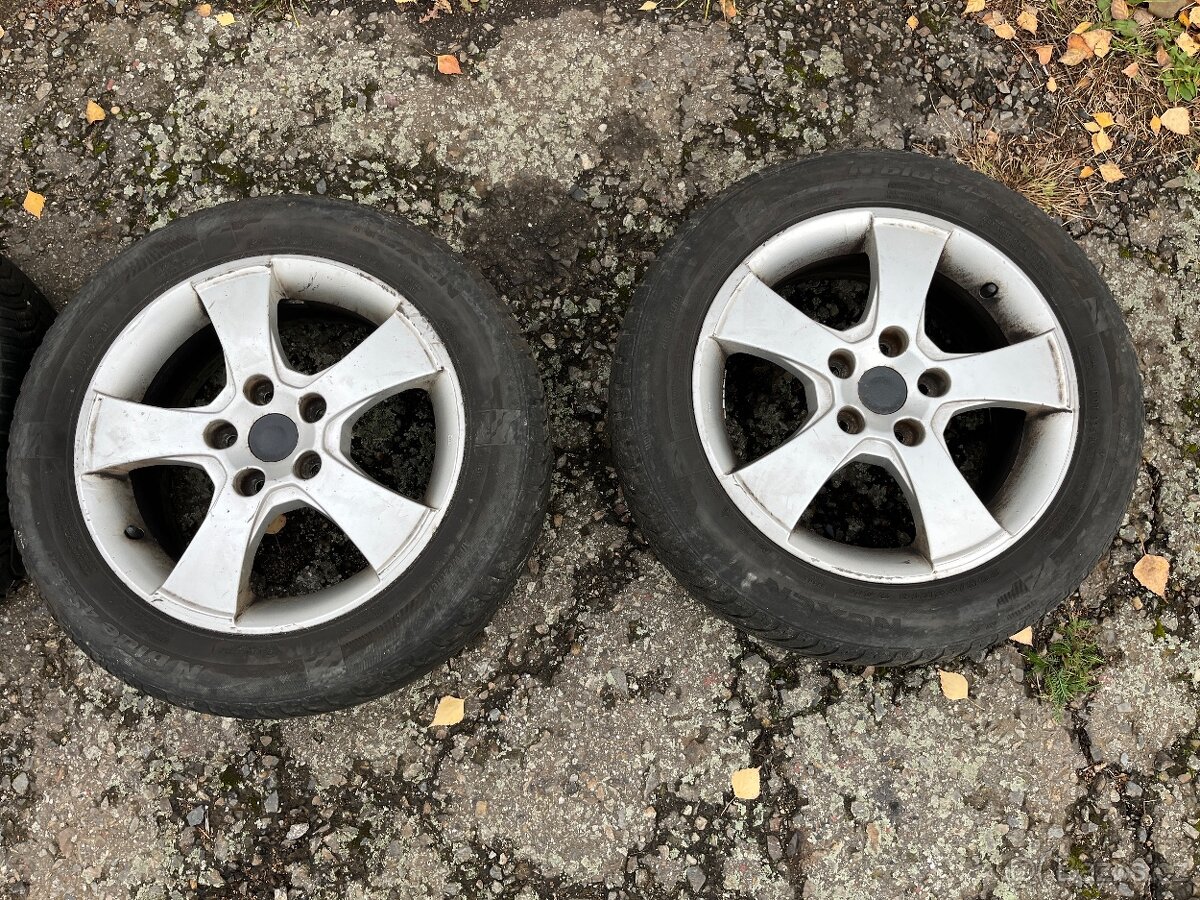 Kola 205/55/16 zimní 2x6mm,2x5mm, 5x112, vw, seat, škoda atd - 3