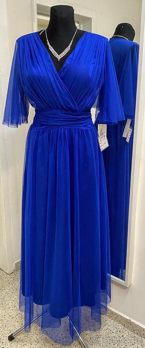 NOVÉ plesové šaty TŘPYTIVÉ TYLOVÉ - 3