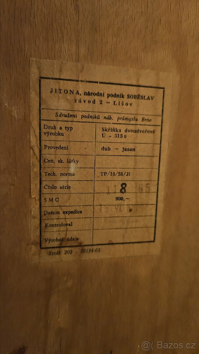 Nábytek Jitona B.Landsman a H.Nepožitek - 3