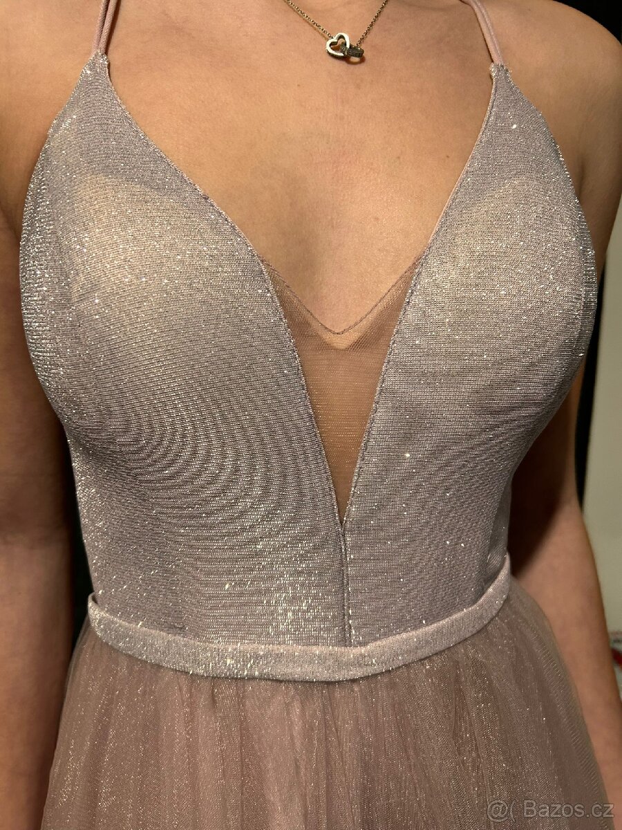Plesové šaty, vel S - 3