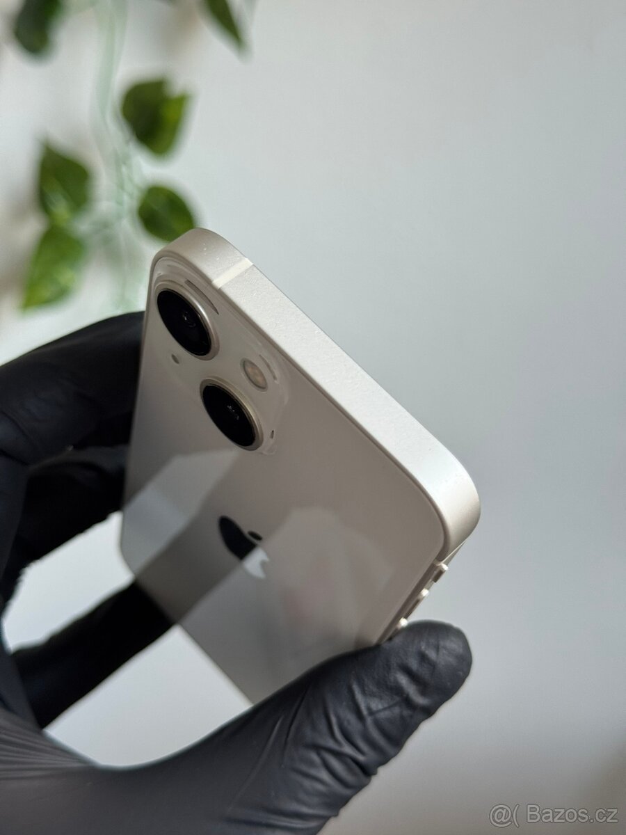 iPhone 13 mini 128GB bílý - 100% baterie - 3