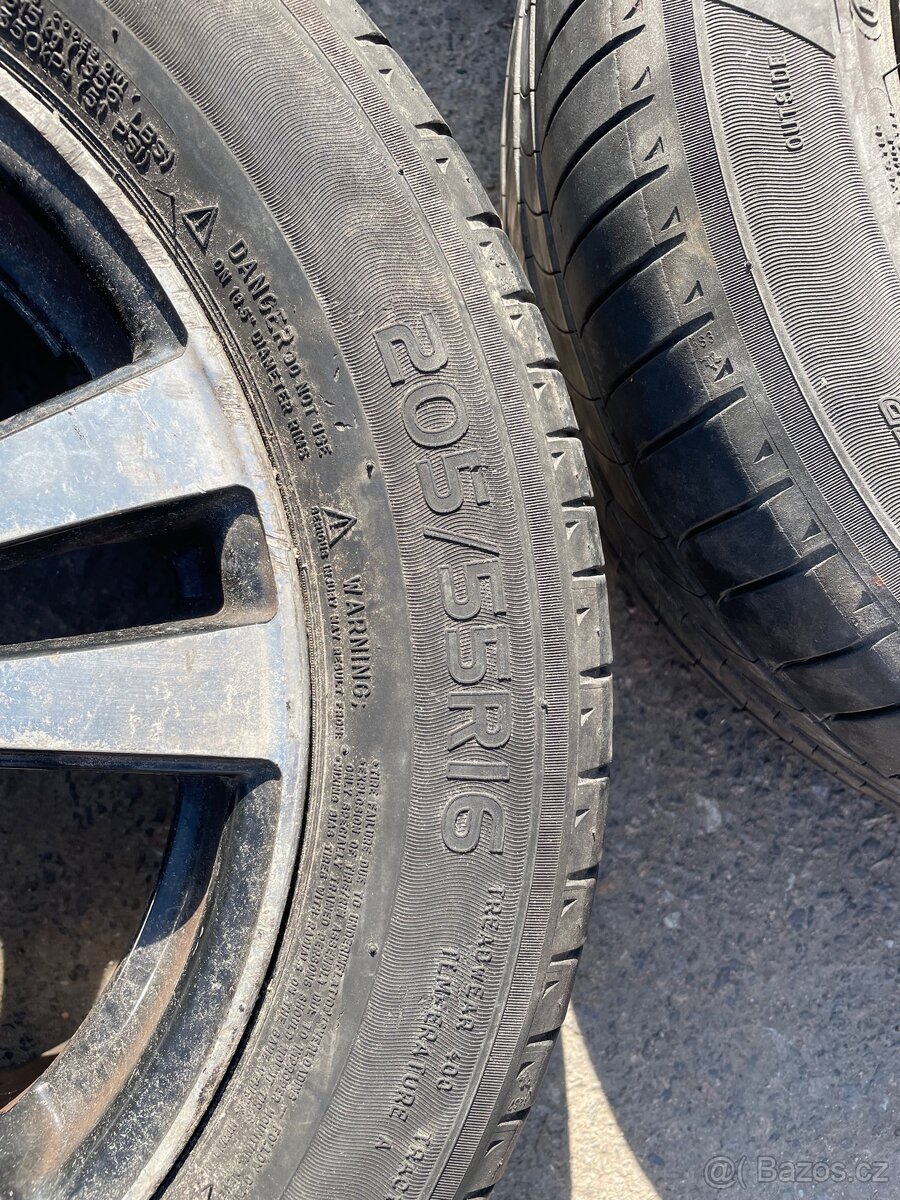 Prodam Lité kola 5x108 205/55 R16 - 3