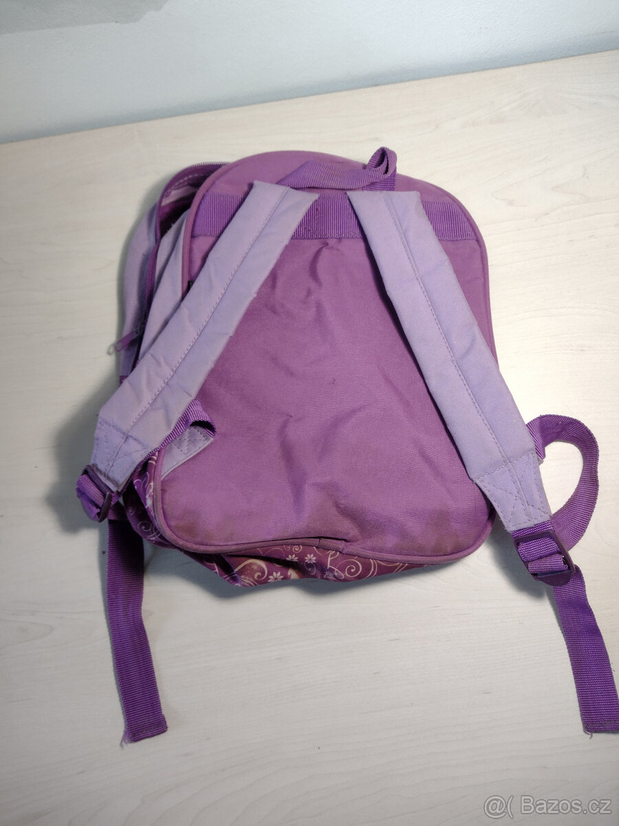 Fialový batůžek s princeznou - 3