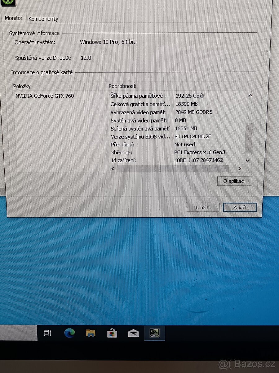 Herní PC i5-7500 | 32GB RAM | GTX - 3