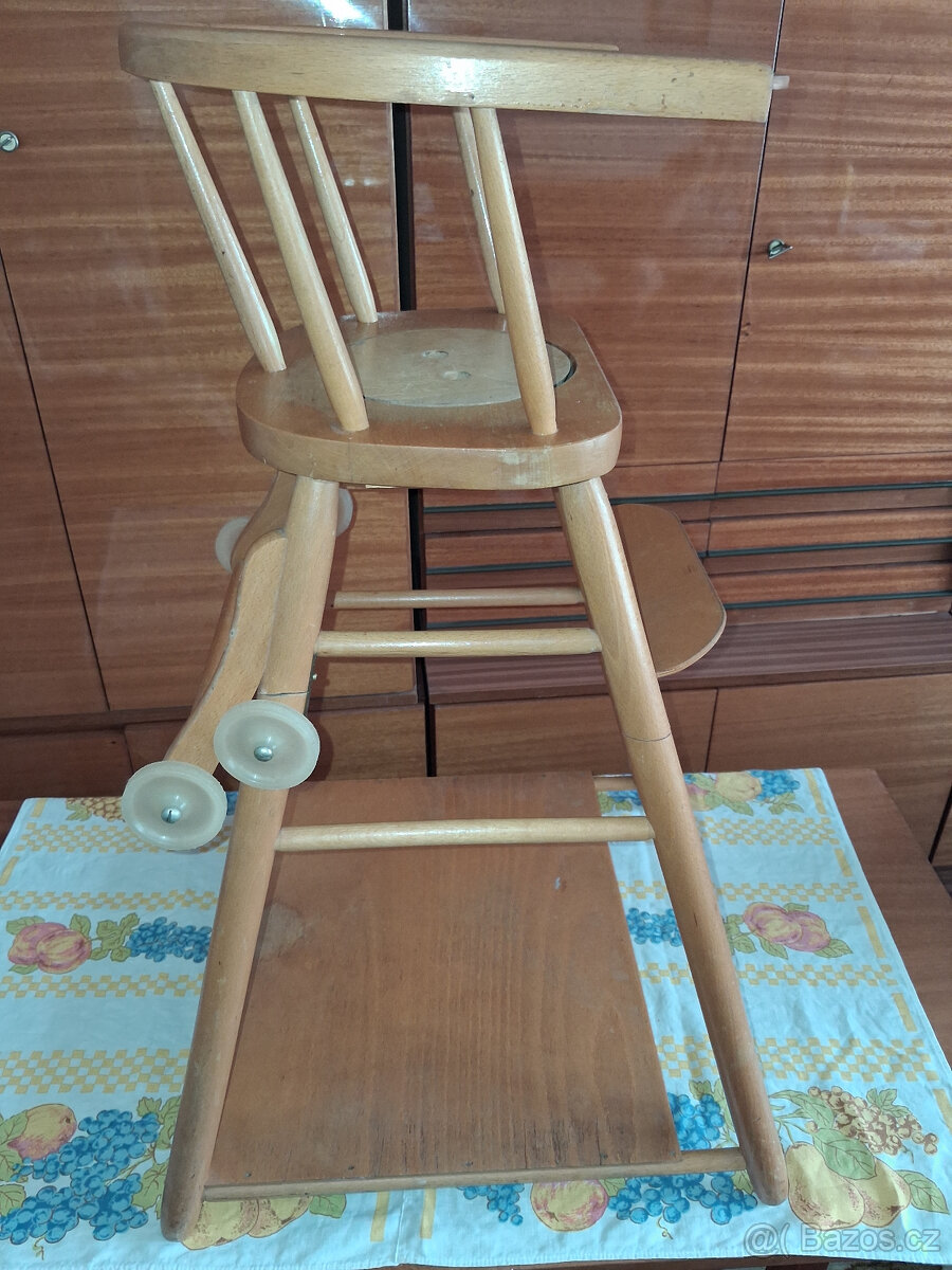 Retro rozkládací židle - 3