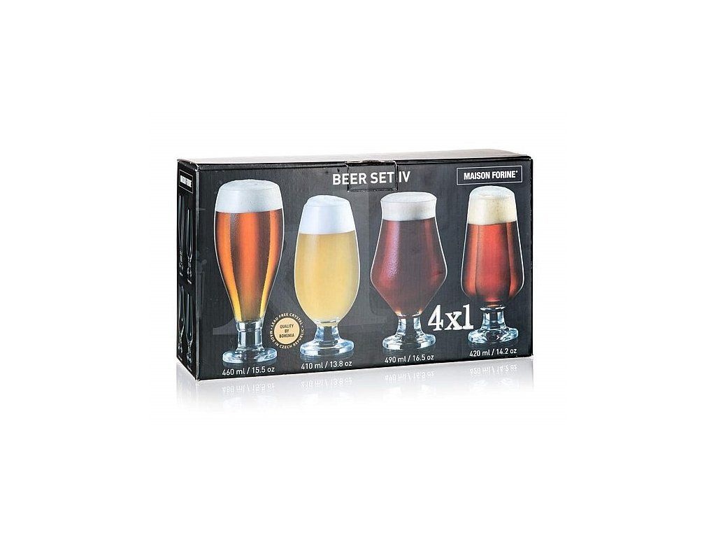 Set sklenic na pivo 4 ks - 3