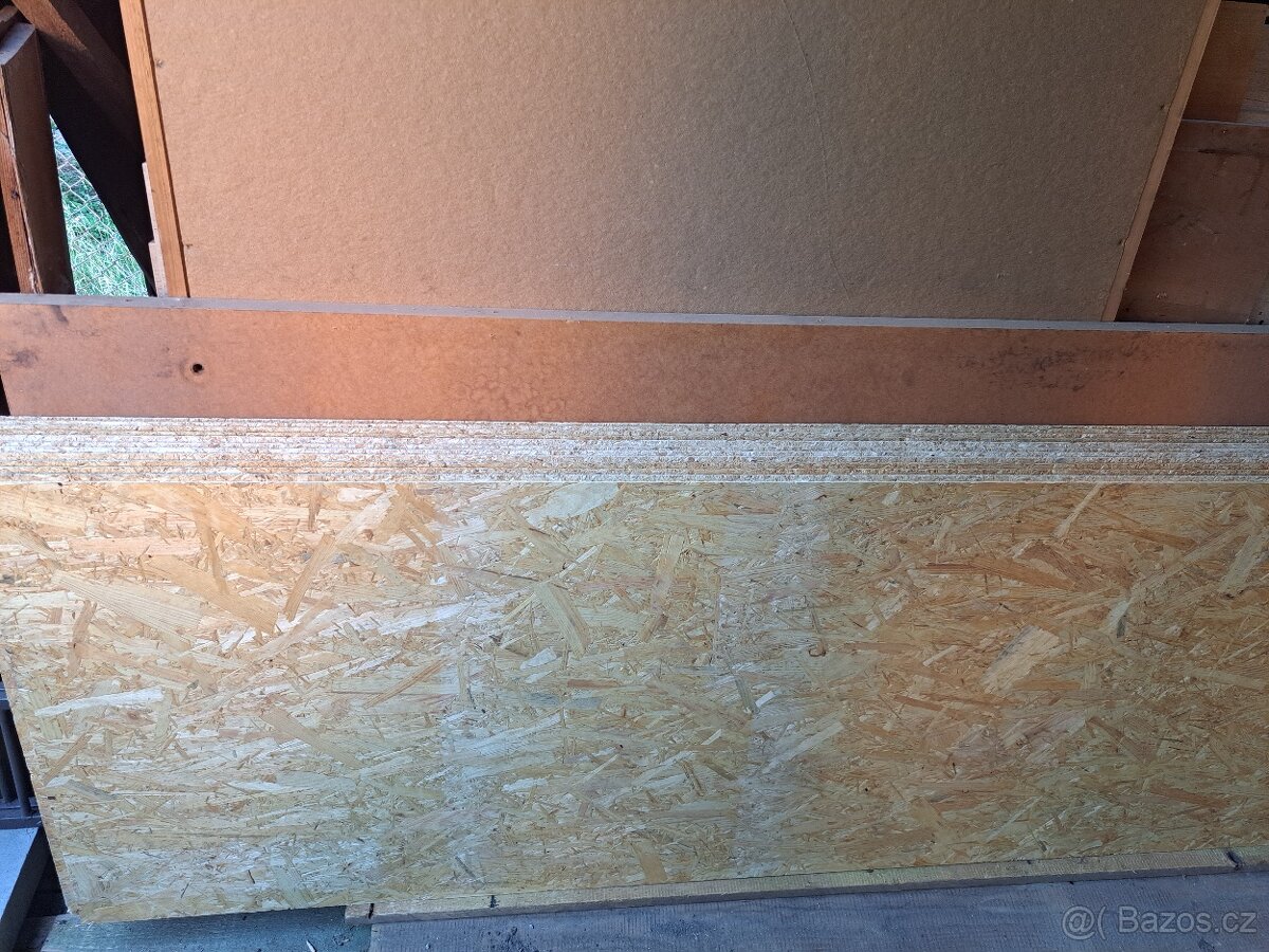 Osb 3 2500x675 x12mm levně pero-drážka dokola - 3
