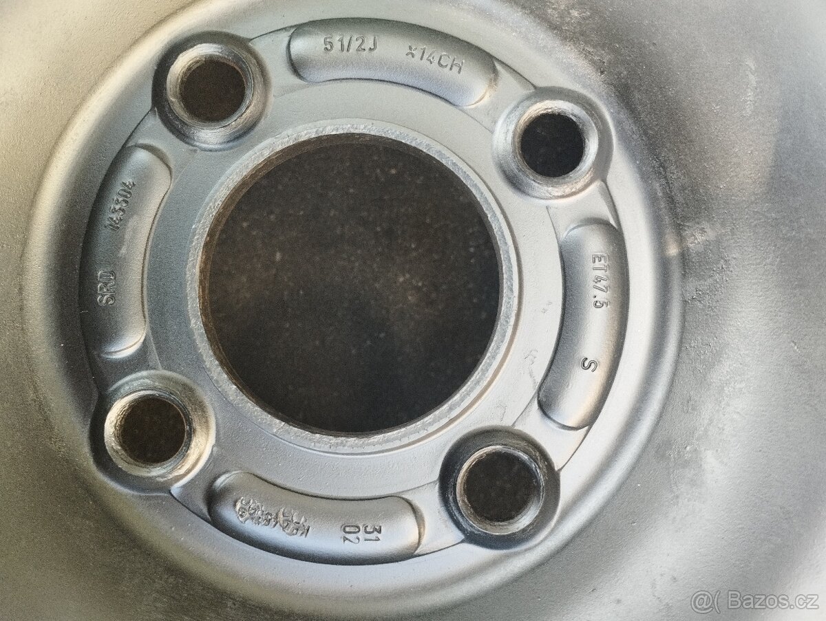 Sada disky 14+pneu 175/65R14 FORD - 3