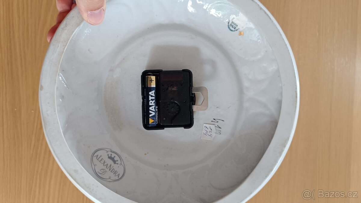 Porcelánové hodiny - ROYAL DUX, Alexandria - 3