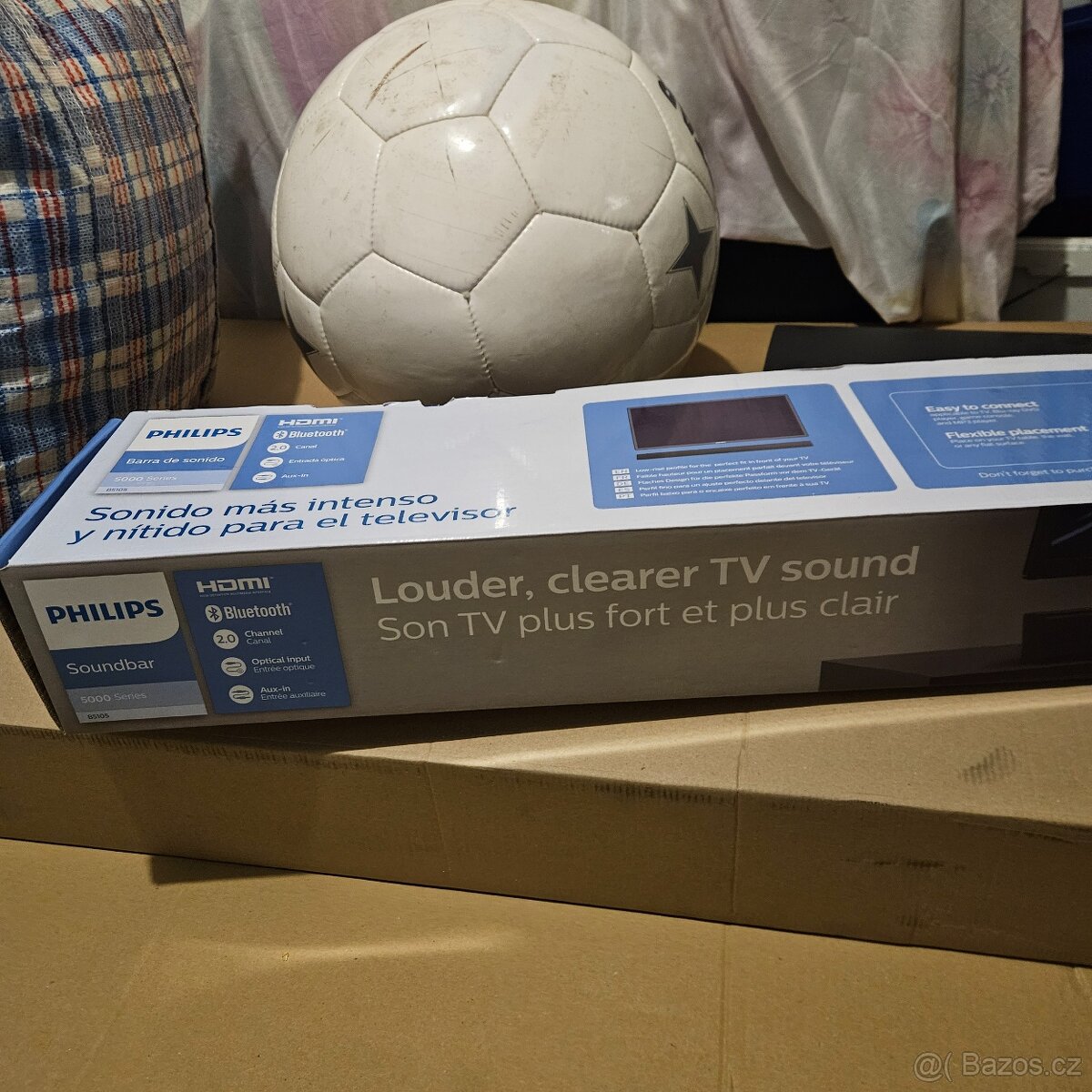 Prodám soundbar Philips TAB5105 nový - 3